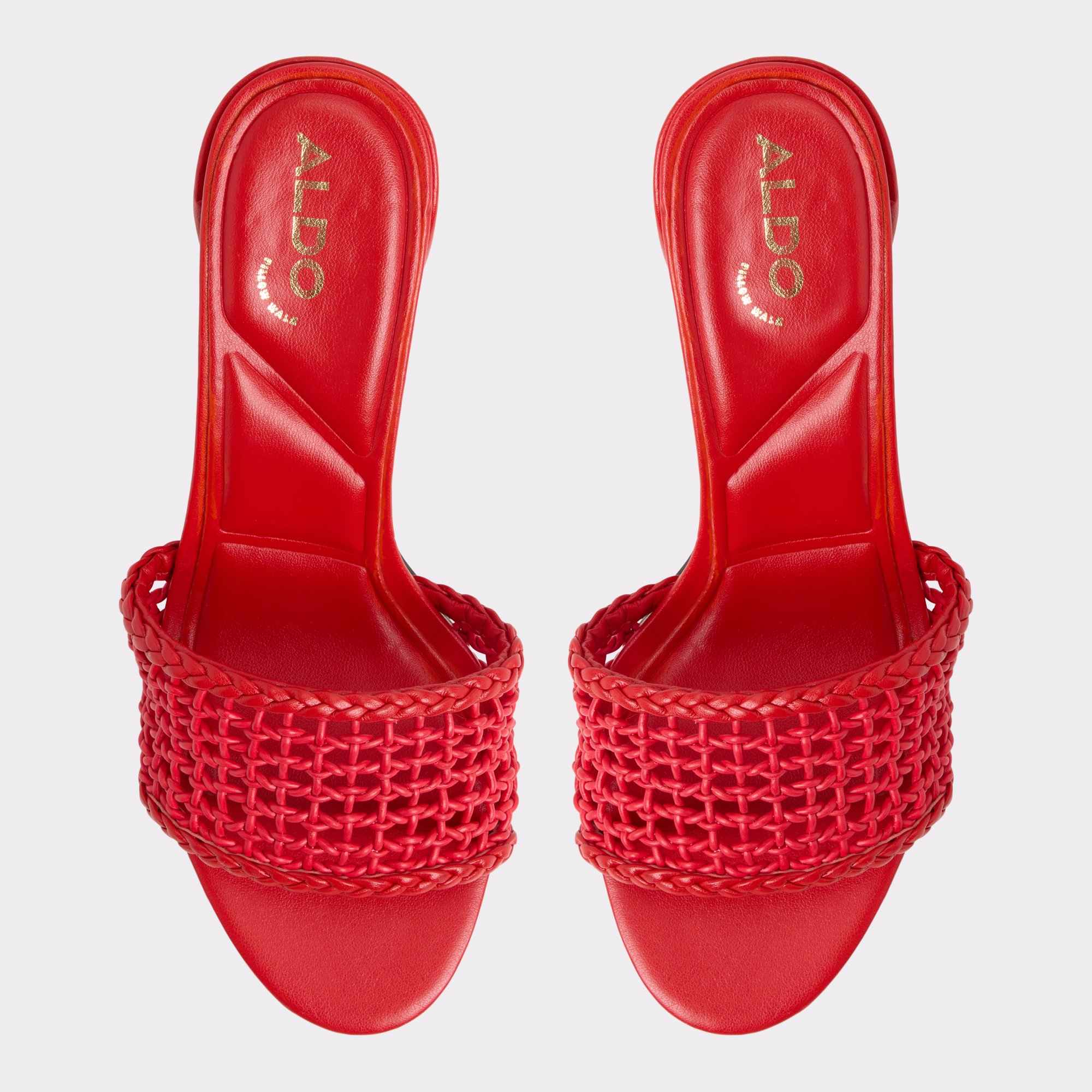Beachdate Rouge Vif Femmes Talons blocs | ALDO Canada