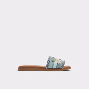 【ALDO】大人気☆スライド フラット サンダル 追跡あり】ALDO フラットスライドサンダル☆軽やかな華やかさ