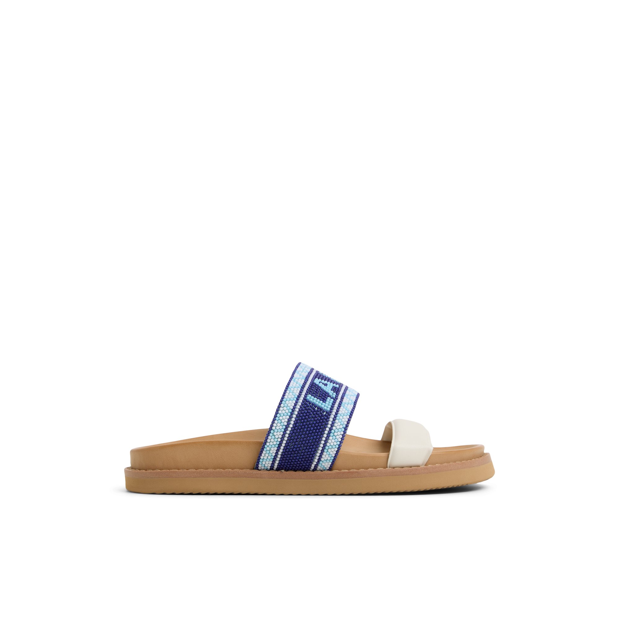 ALDO Beachvacay - Women's Footbed Sandal Sandals - White, Size 5