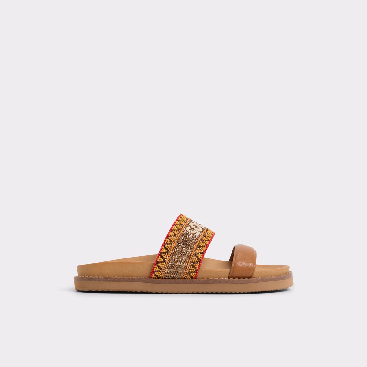 Beachvacay Marron Multi Femmes Sandales a assise plantaire | ALDO Canada