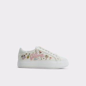 【ALDO アルド】PEARLWING レディーススニーカー Pearlwing White Women's Low top sneakers | ALDO US