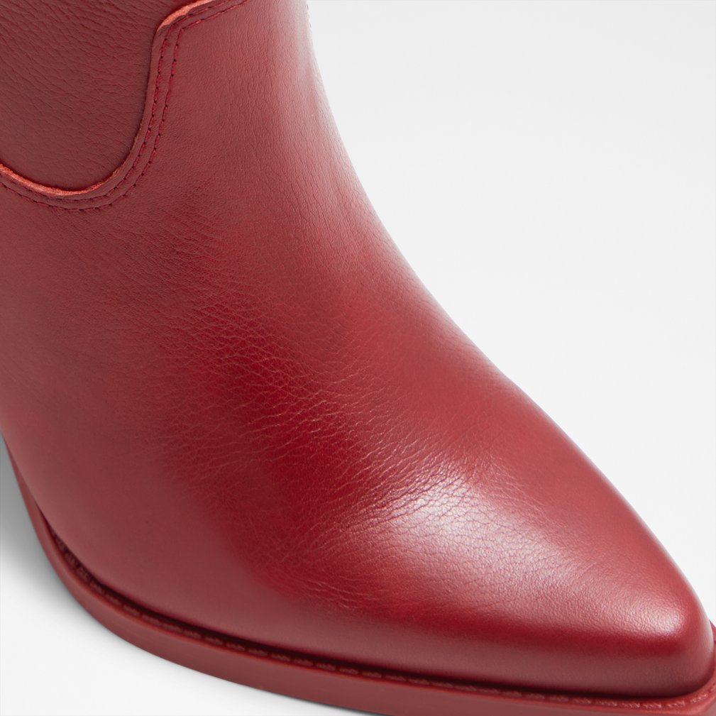 aldo boots red