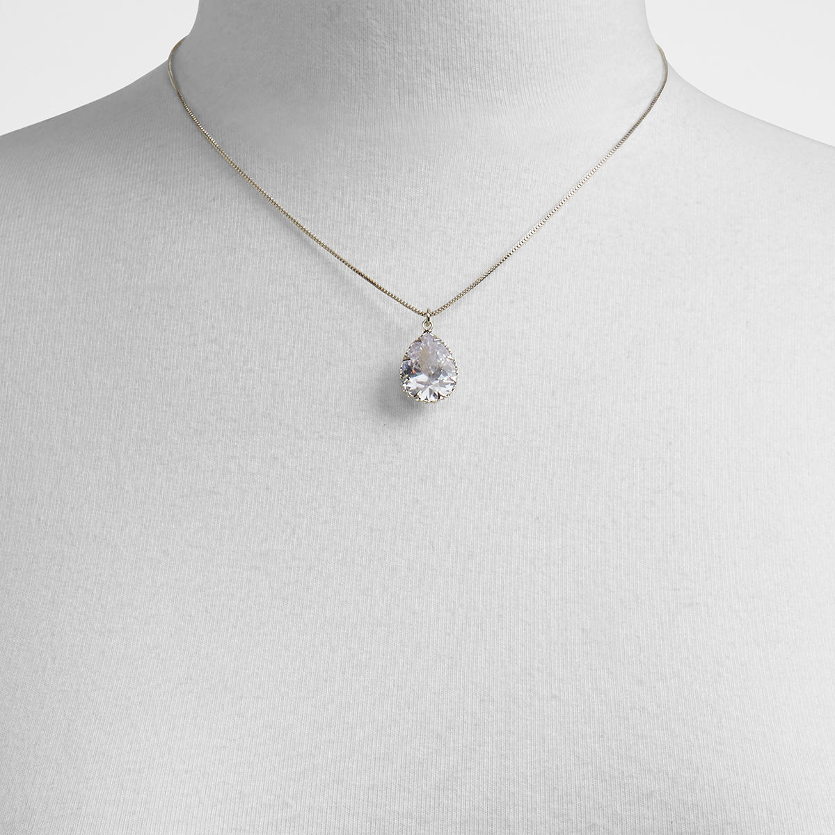 Beauceron Silver/Clear Multi Women's Necklaces | ALDO Canada