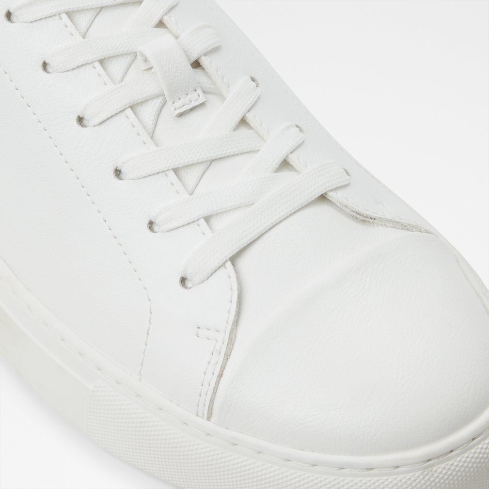 【ALDO】 シンプル 無地☆Belford☆白 レースアップスニーカー Belford White Men's Low top | ALDO US