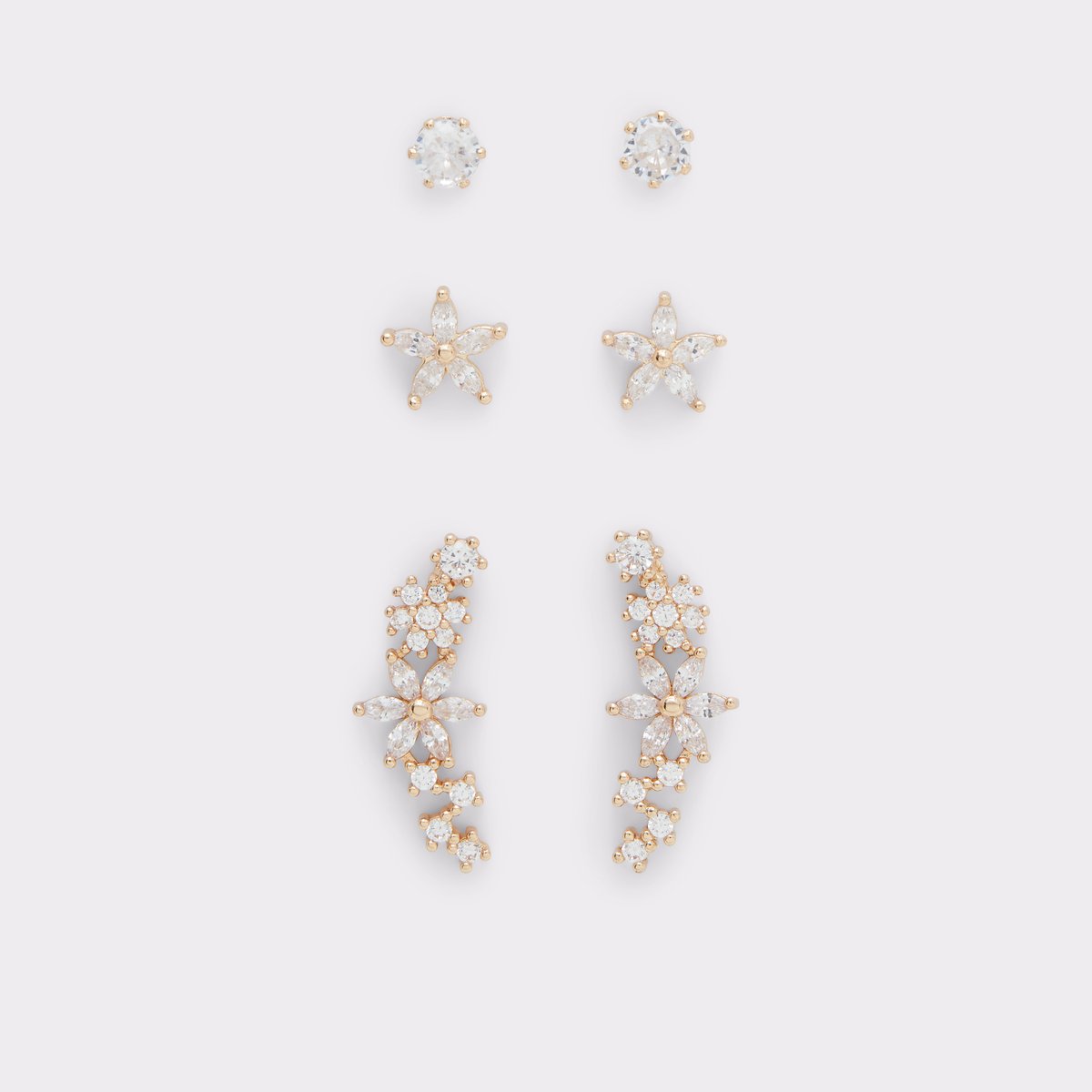 Benaclya Gold-Clear Multi Women's Earrings | ALDO Canada