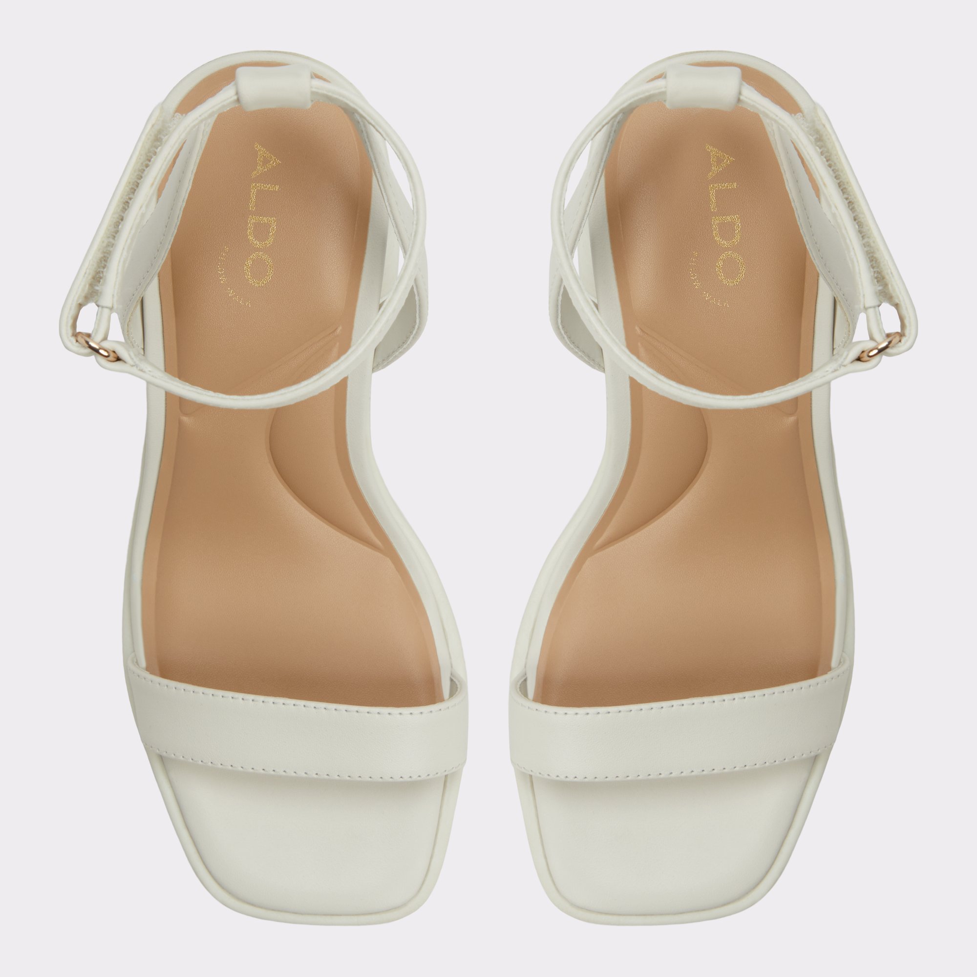 Berade Blanc/Oss Femmes Sandales à talon | ALDO Canada
