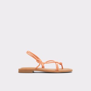 알도 샌들 ALDO Beraeldar Light Orange Womens Flat Sandals