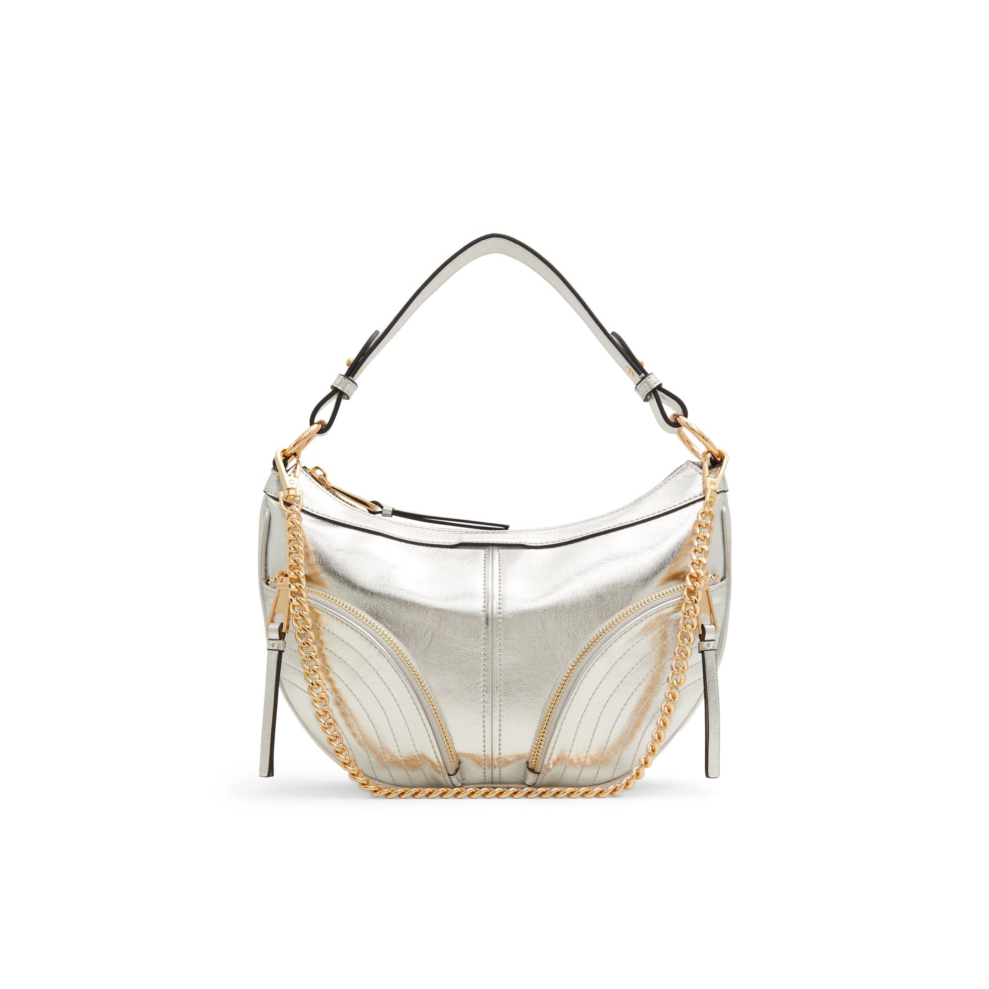 ALDO Beranyx - Women's Shoulder Bag Handbag - Silver