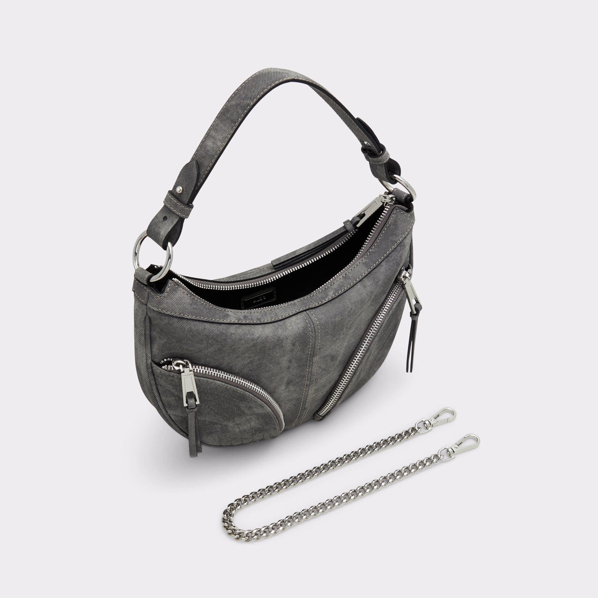 Beranyyx Dark Grey Women's Shoulder Bags | ALDO Canada