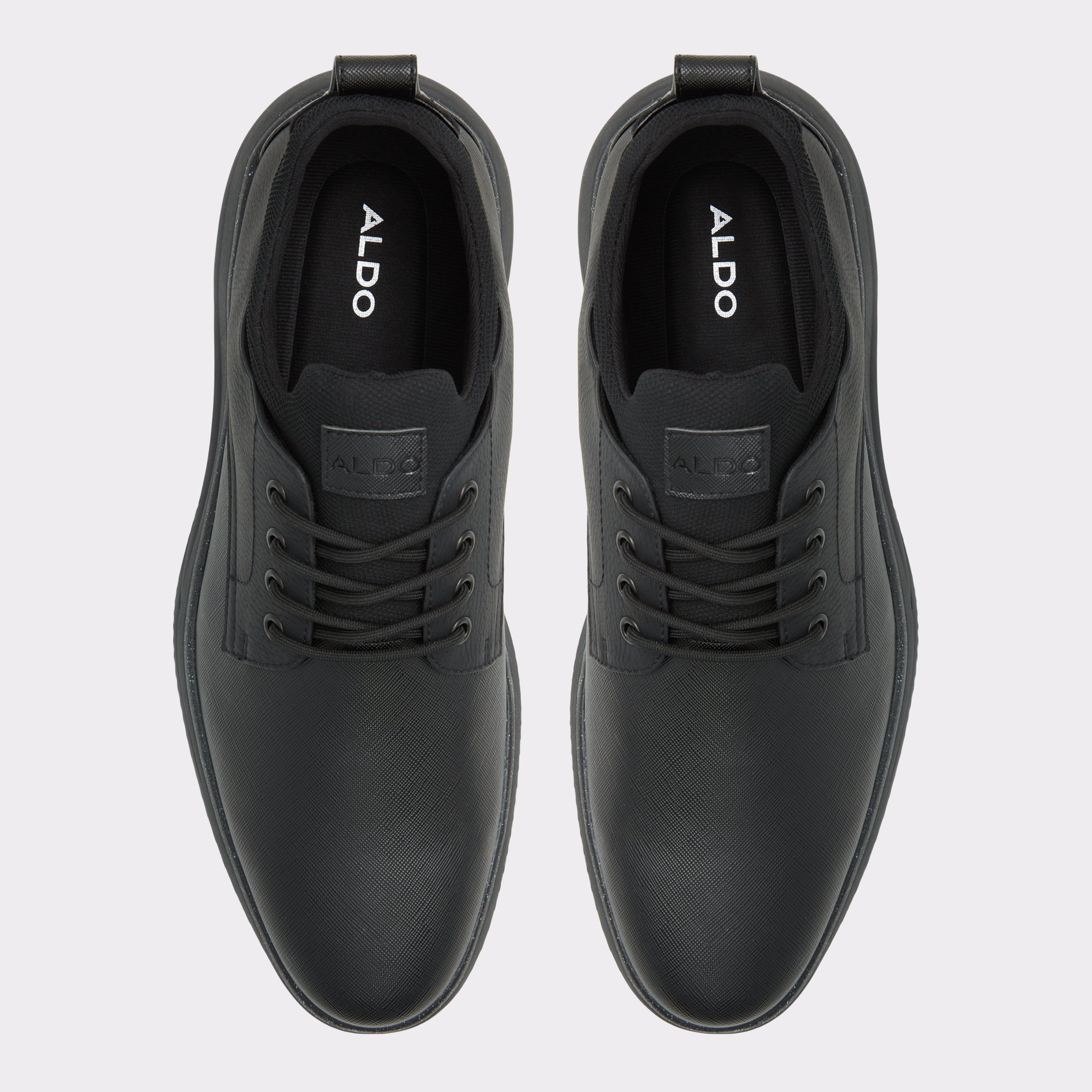 Bergen Black Synthetic Embossed Men's Casual Shoes | ALDO Canada
