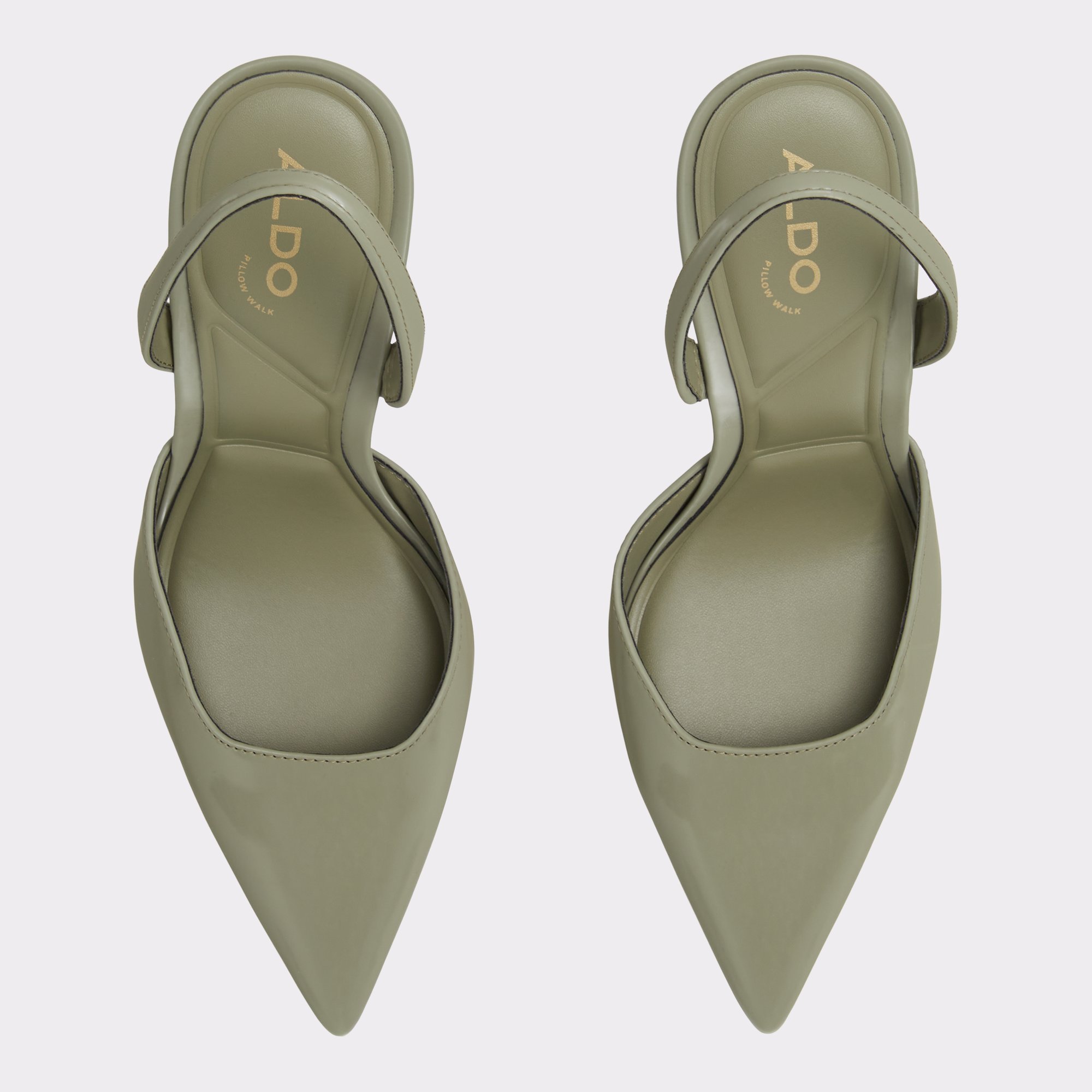 Aldo green heels online