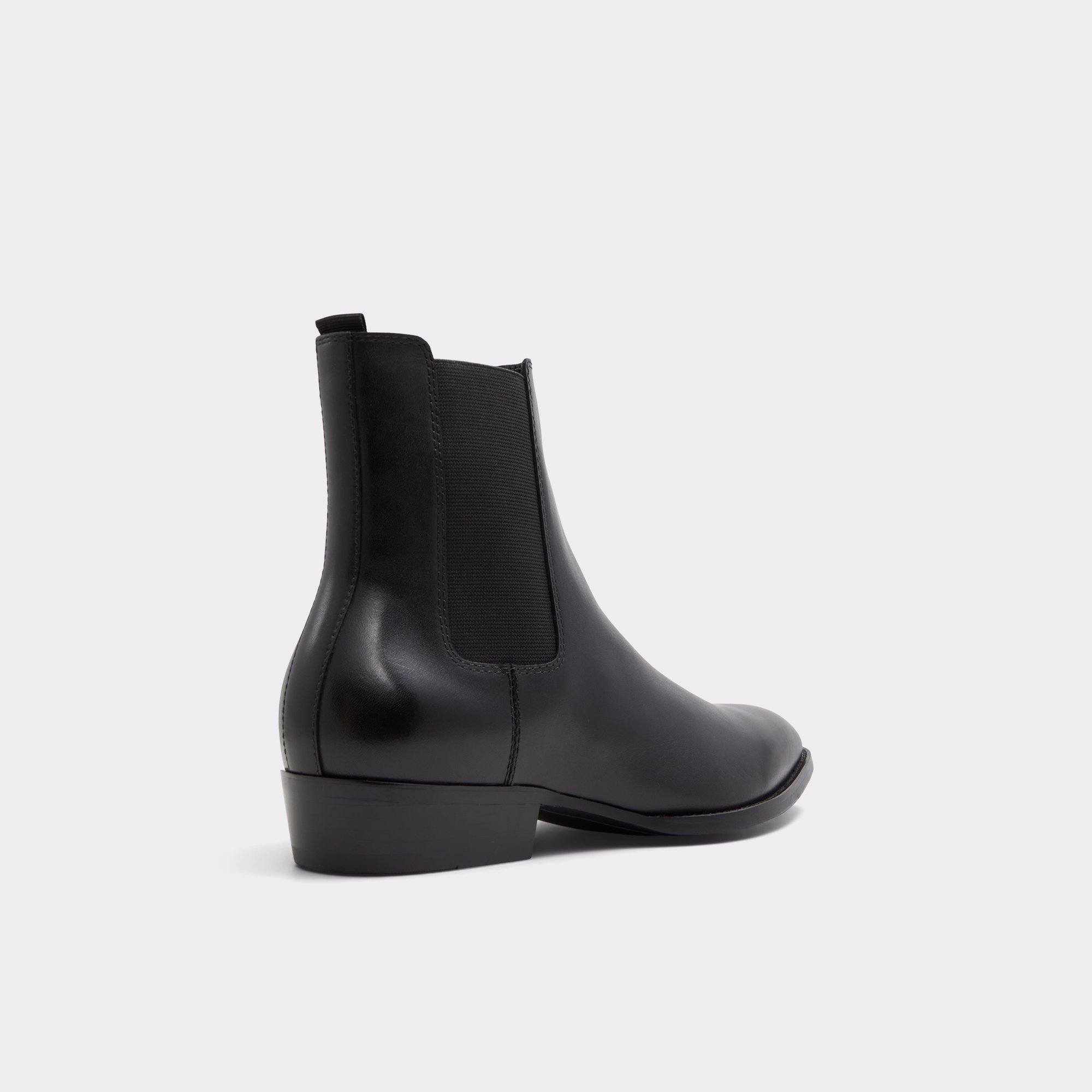 Bert Black Leather Smooth Men's Chelsea boots | ALDO Canada