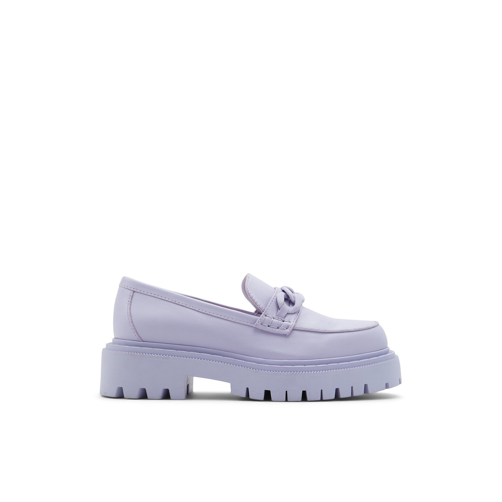 Image of ALDO Bigstrutx - Women's Loafer Flats - Purple, Size 8