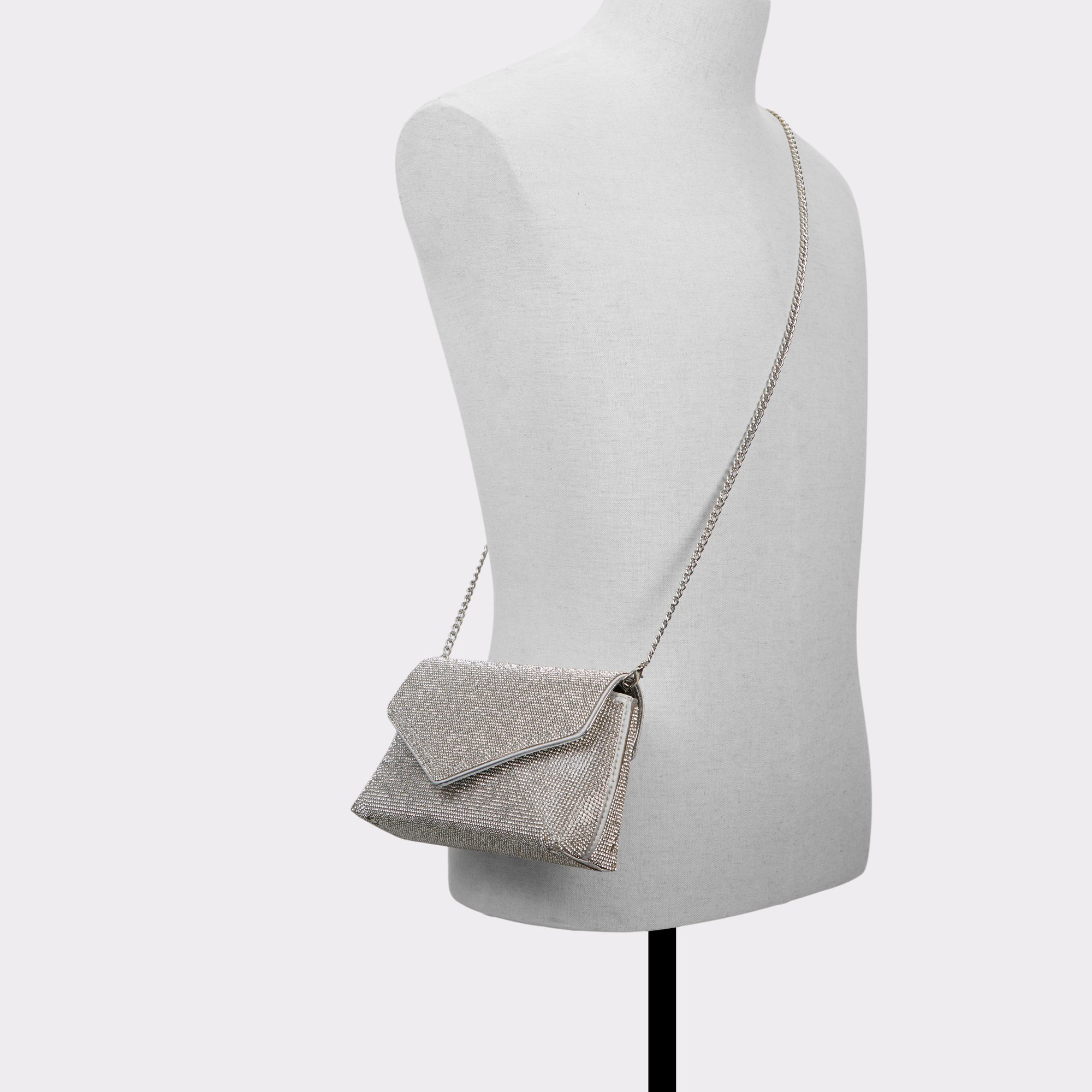 Blingita Silver/Clear Multi Women's Clutches & Evening bags | ALDO Canada