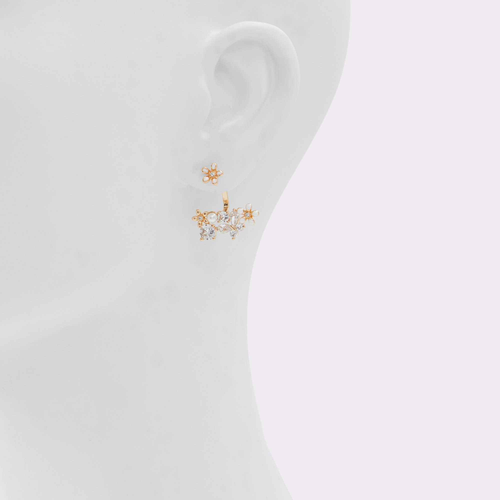 Blossome Gold/Clear Multi Women's Earrings | ALDO Canada