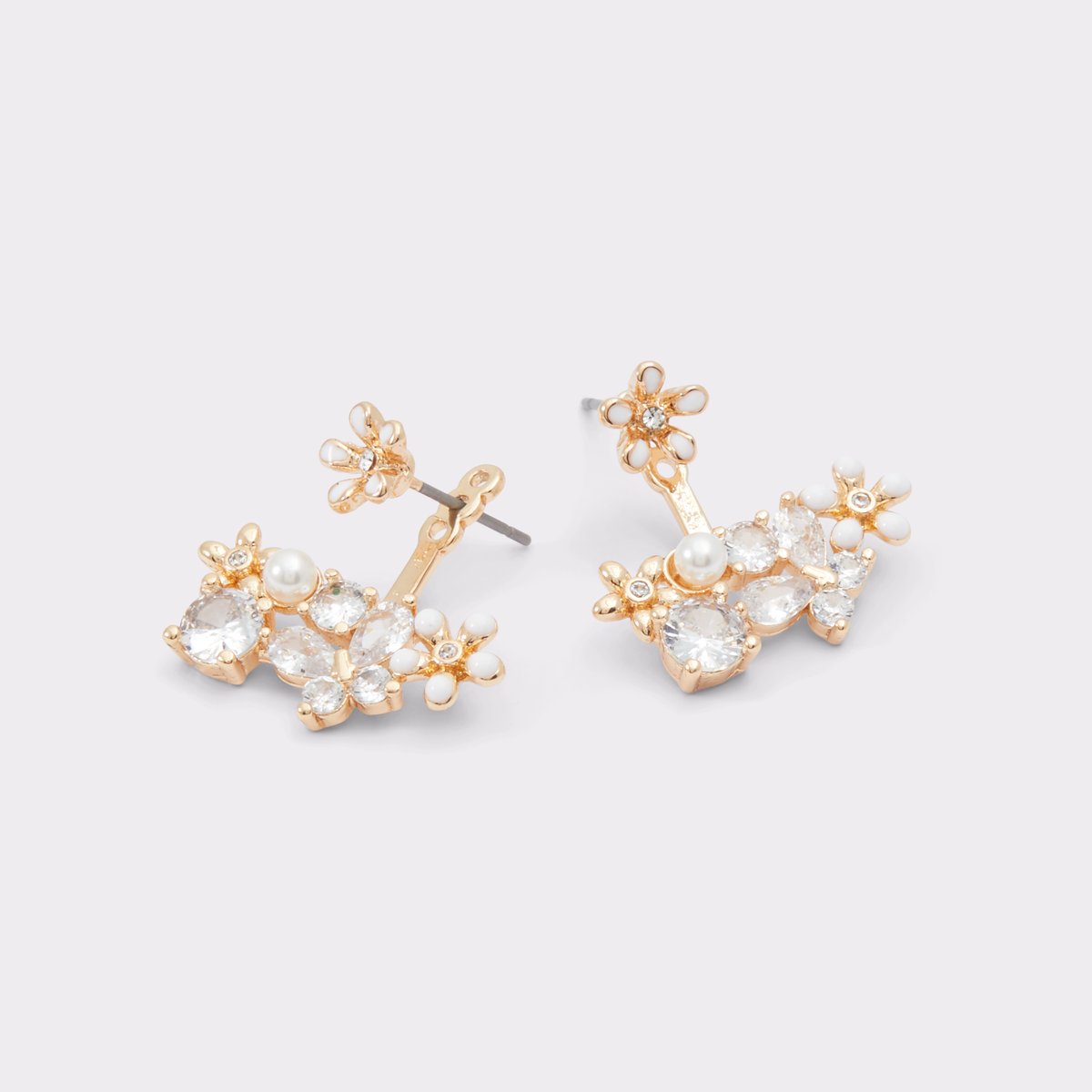 Blossome Gold/Clear Multi Women's Earrings | ALDO Canada