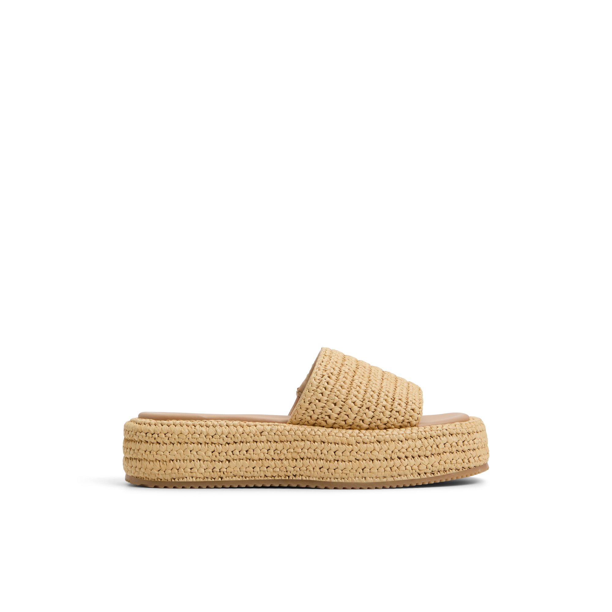 ALDO Bohemina - Women's Platform Sandal Sandals - Beige, Size 8.5
