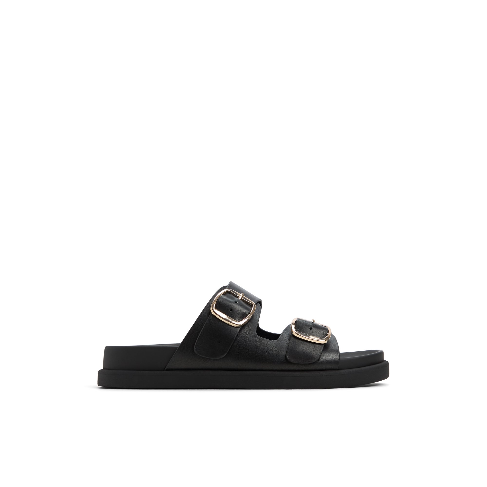 ALDO Bohochic - Women's Footbed Sandal Sandals - Black, Size 9