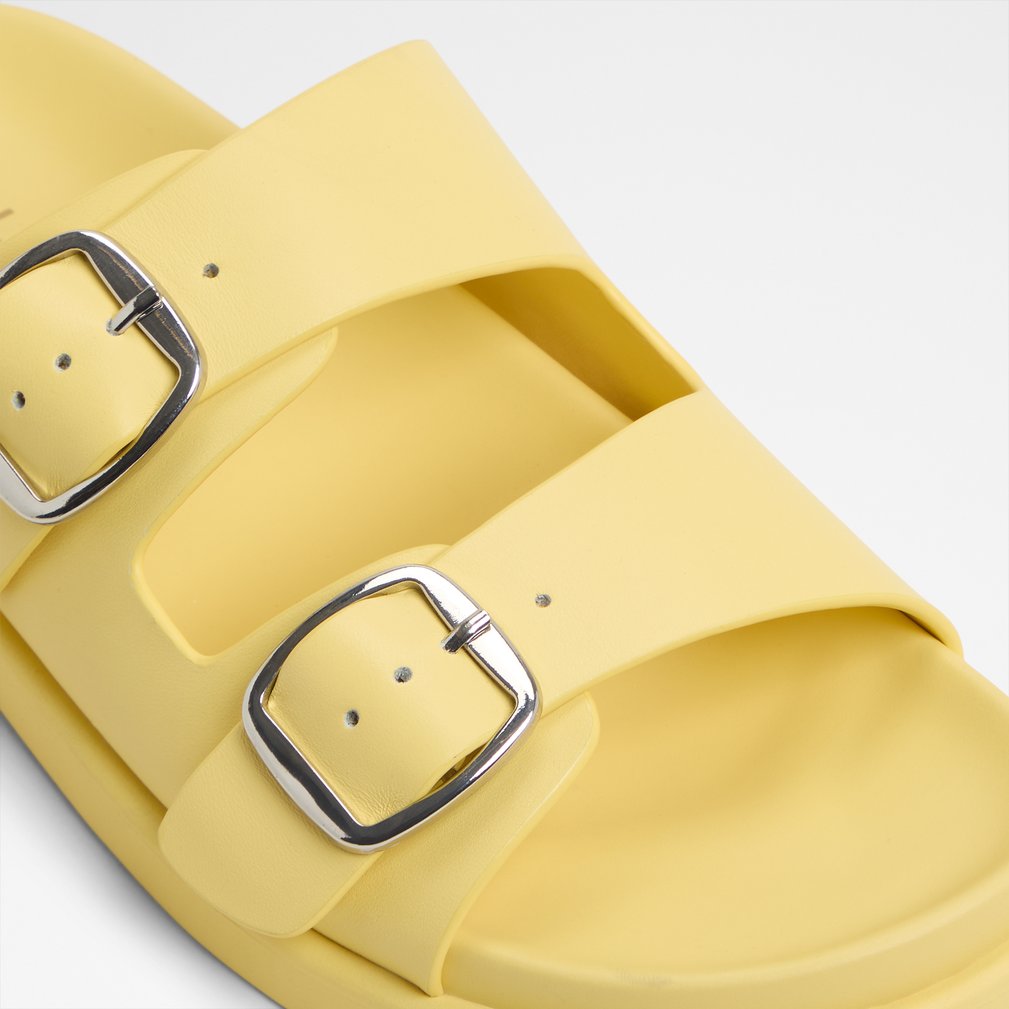 【ALDO】軽量 本革レザー☆Bohochic☆フットベッド サンダル Bohochic Yellow Women's Travel essentials | ALDO US