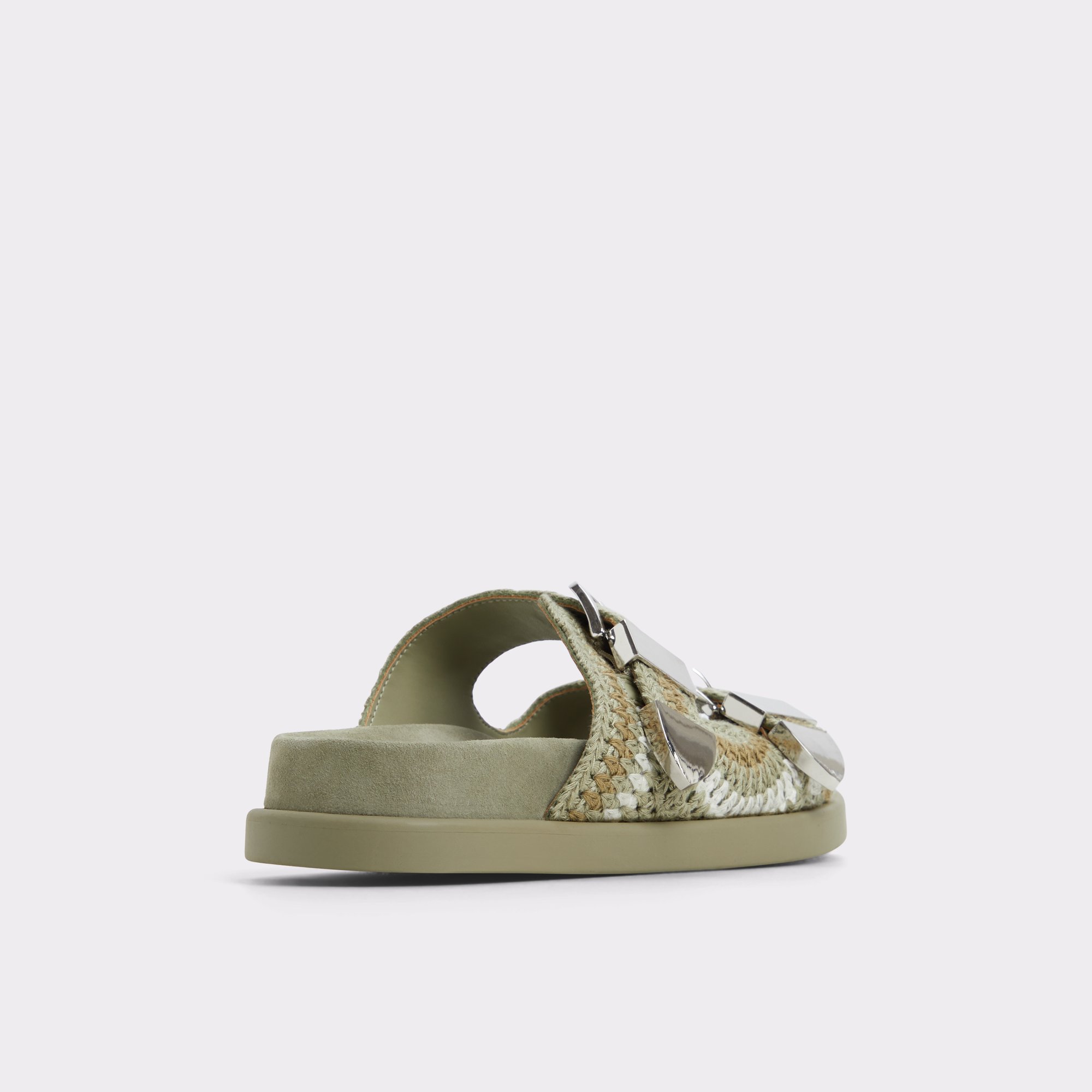Bohodream Khaki Women's Footbed sandals | ALDO Canada