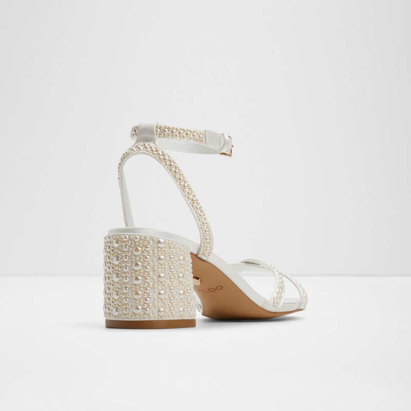 bouclettie sandalia de mujer-blanco_6.5white