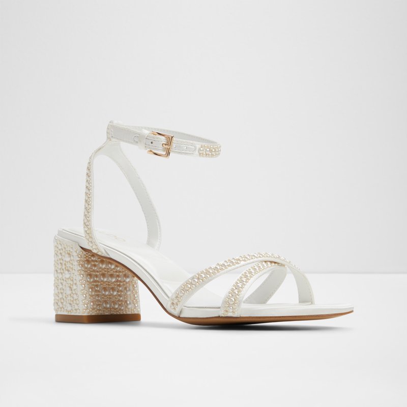 bouclettie sandalia de mujer-blanco_6.5white