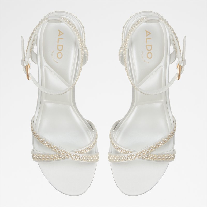 bouclettie sandalia de mujer-blanco_6.5white