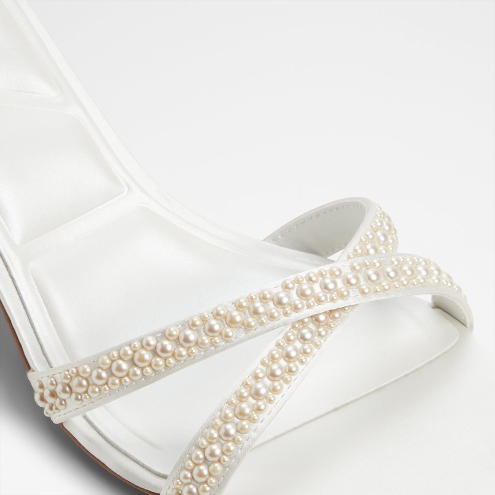 bouclettie sandalia de mujer-blanco_6.5white