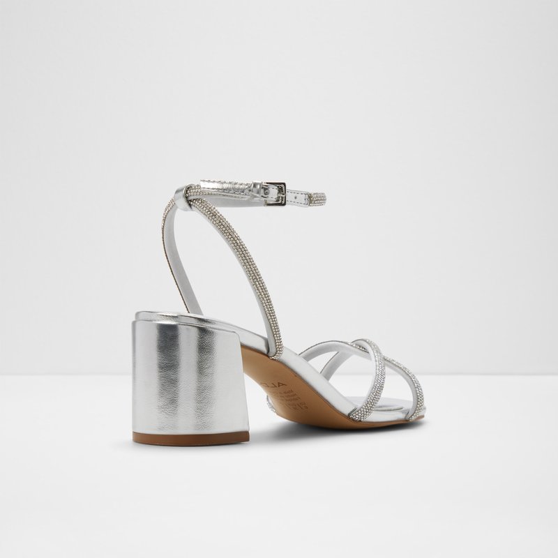 boucliette sandalia de mujer-plateado_7silver