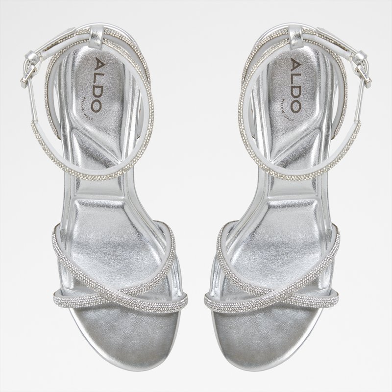 boucliette sandalia de mujer-plateado_7silver