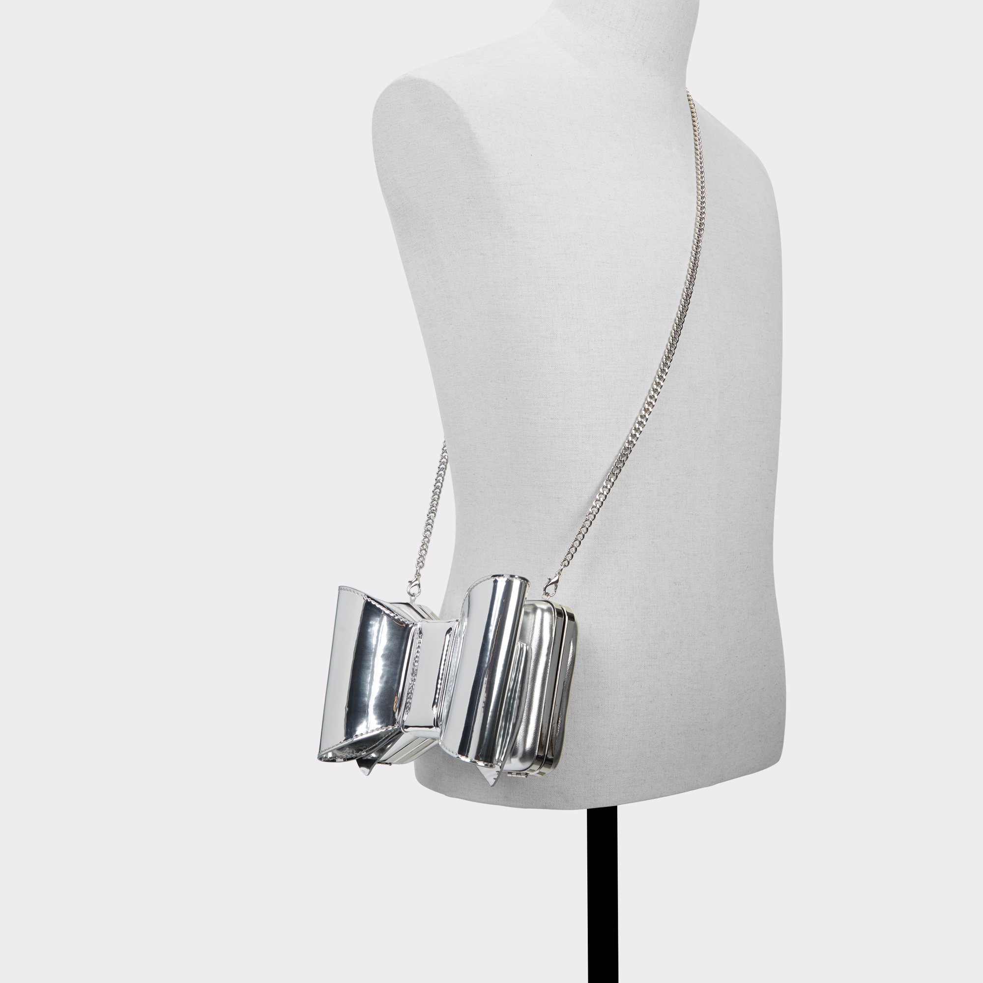 Aldo◆きらめくクラッチ クロスバック Silver Bowbagx_se Silver Women's Clutches & Evening bags | ALDO US