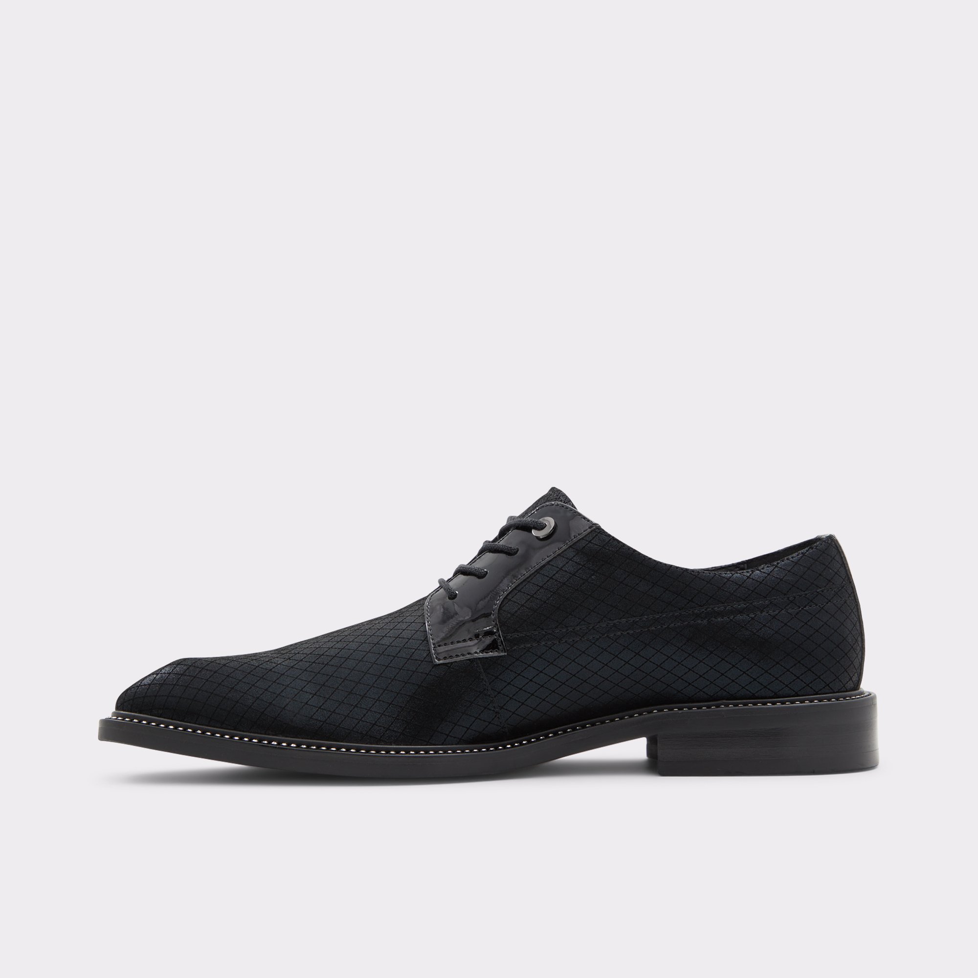 Boyard Black Leather Shiny Men's Dress Shoes | ALDO Canada