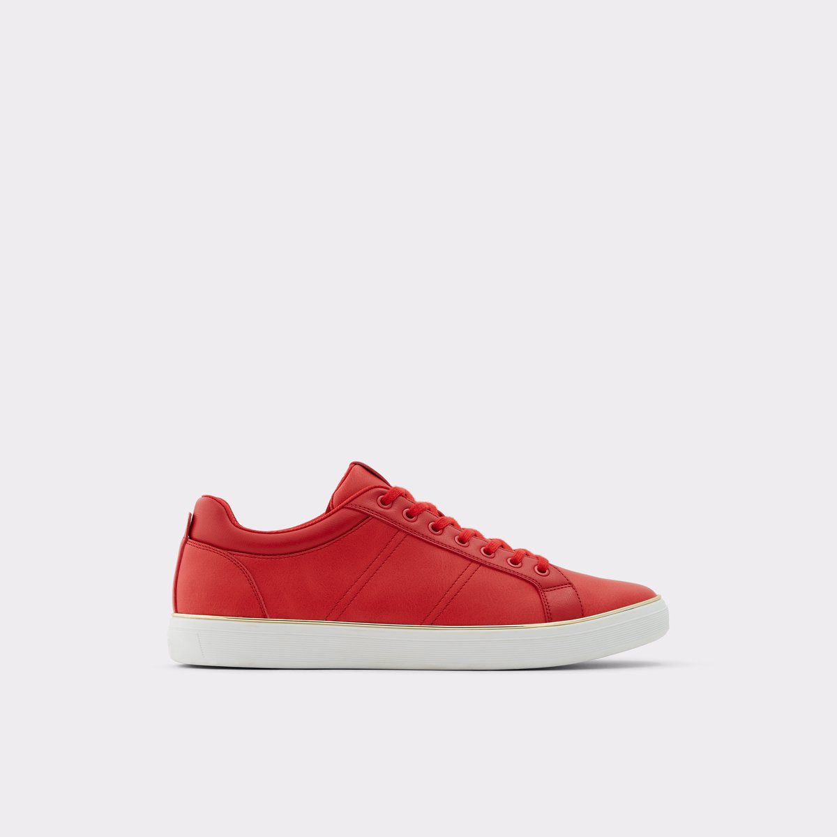 aldo red sneakers