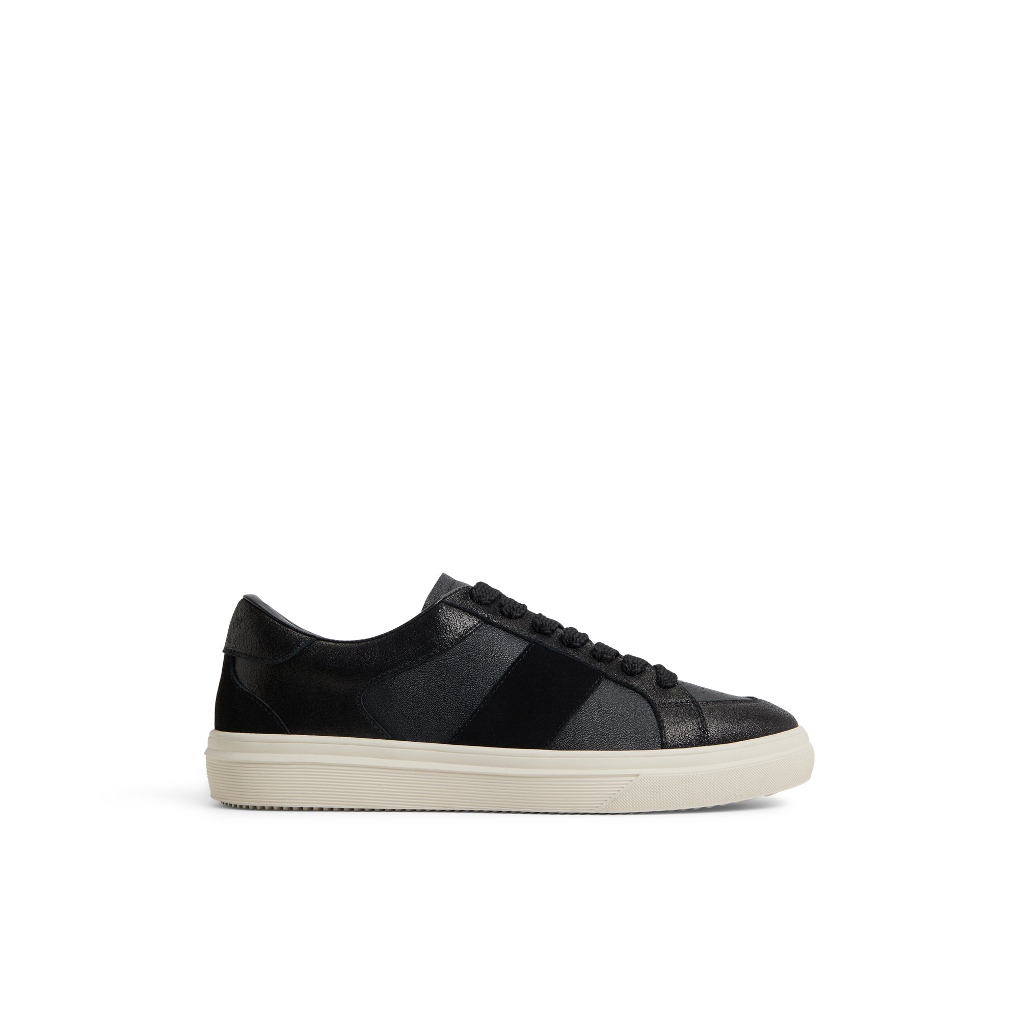 ALDO Braxton - Men's Low Top Sneakers - Black, Size 10