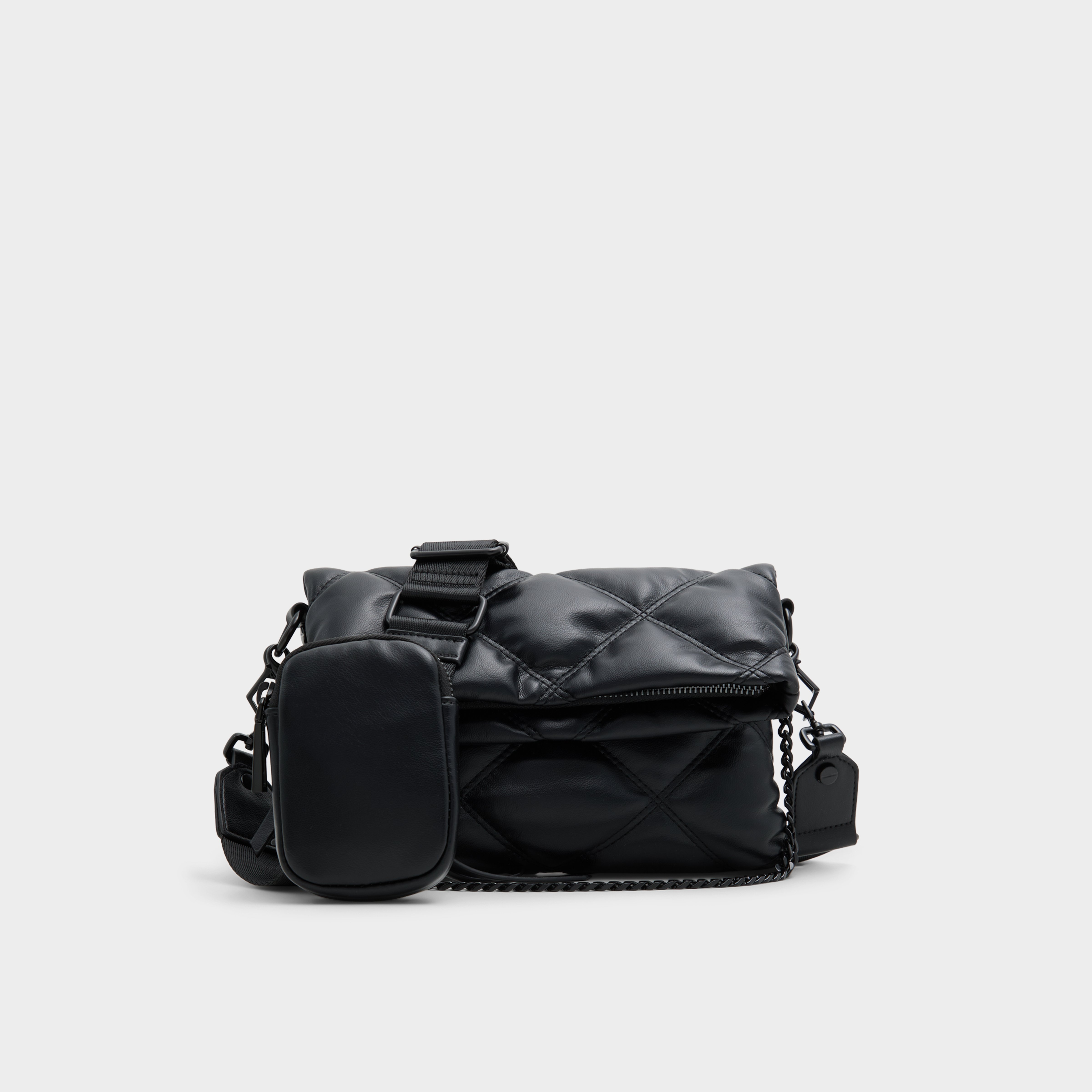 【追跡あり!】ALDO Briliix クロスボディバッグ ☆ キルティング Briliix Open Black Women's Crossbody Bags | ALDO Canada