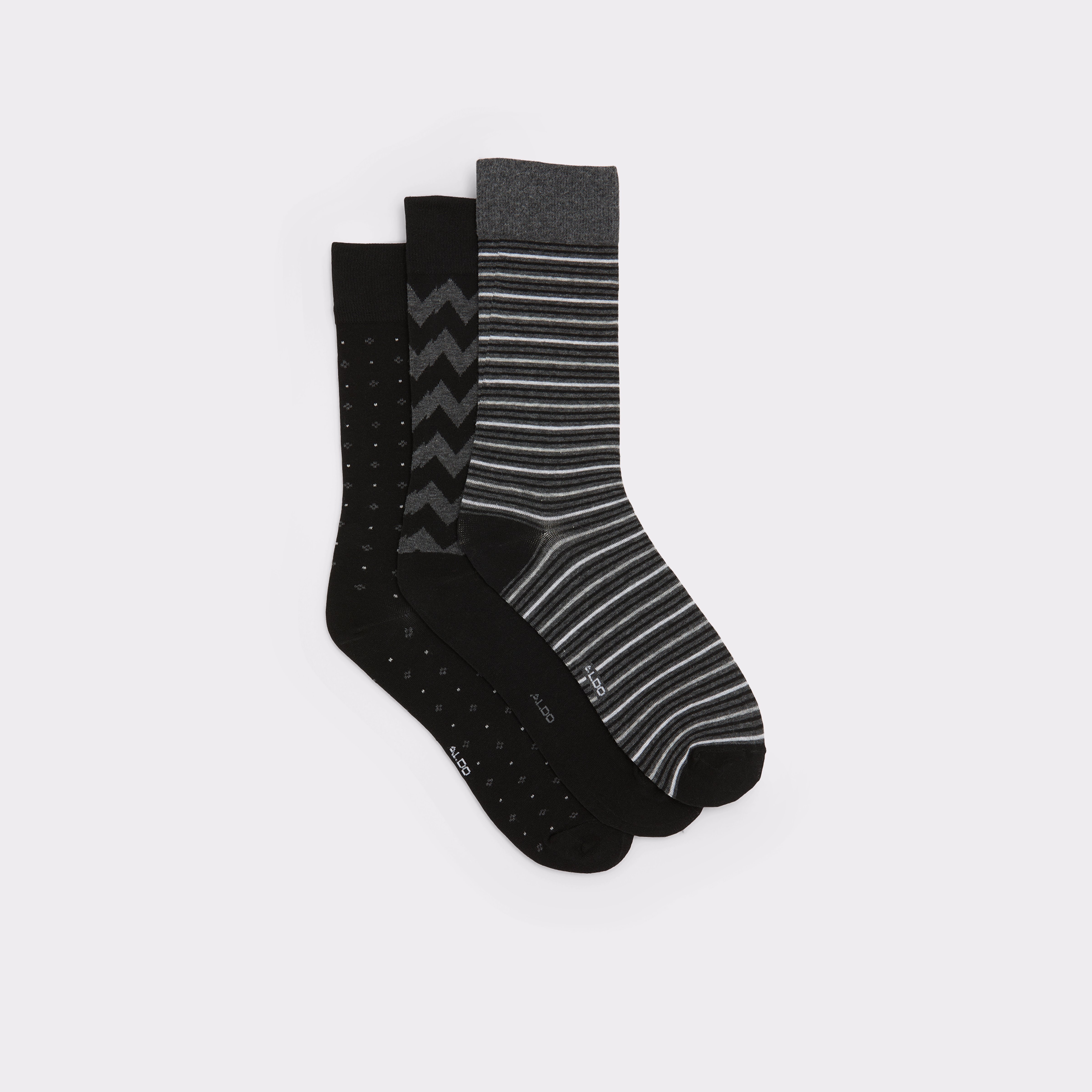 Brirash Dark Grey Men's Socks | ALDO Canada