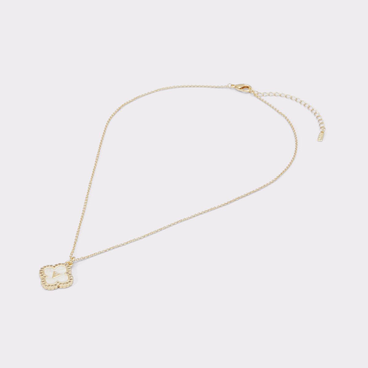 【ALDO】14kプレート☆チャーム&パール☆ネックレス2点セット 2つのイニシャルプレートチャーム【着せ替えネックレス用