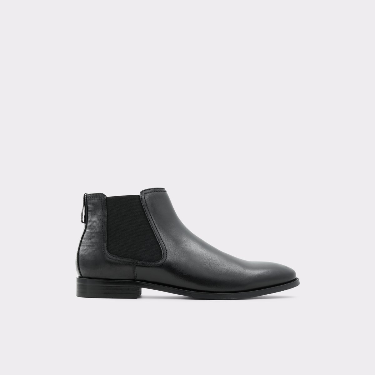 men's aldo boots black leather