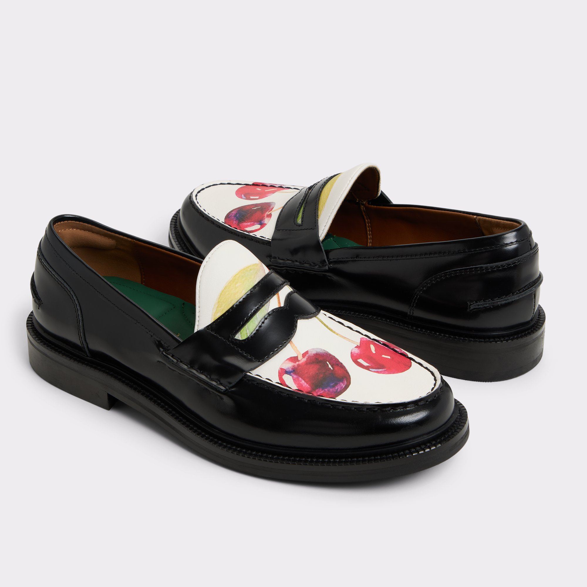 Buckley Other Black Leather Print Men's Dress Shoes | ALDO Canada