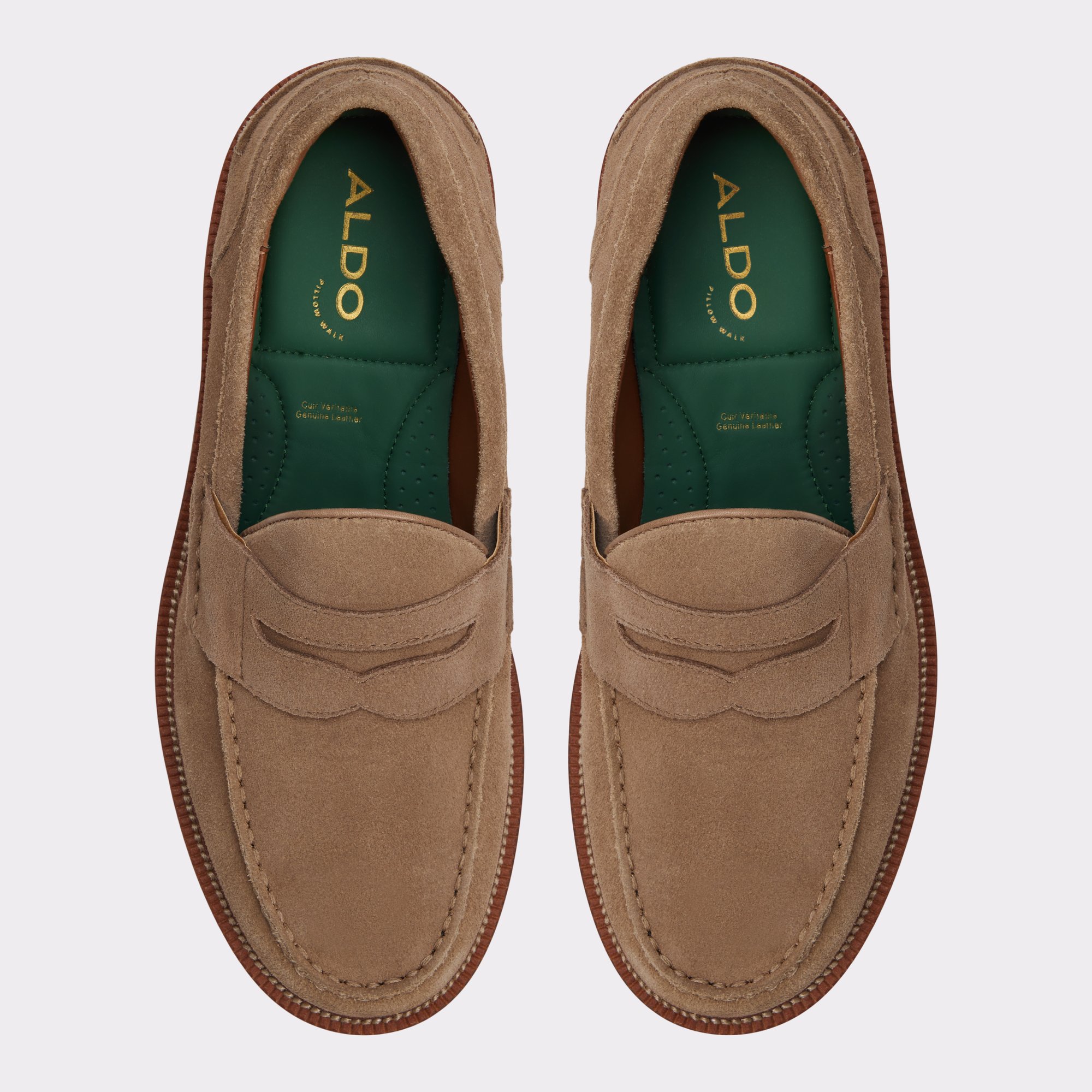Buckley Taupe Men's Loafers & Slip-Ons | ALDO Canada