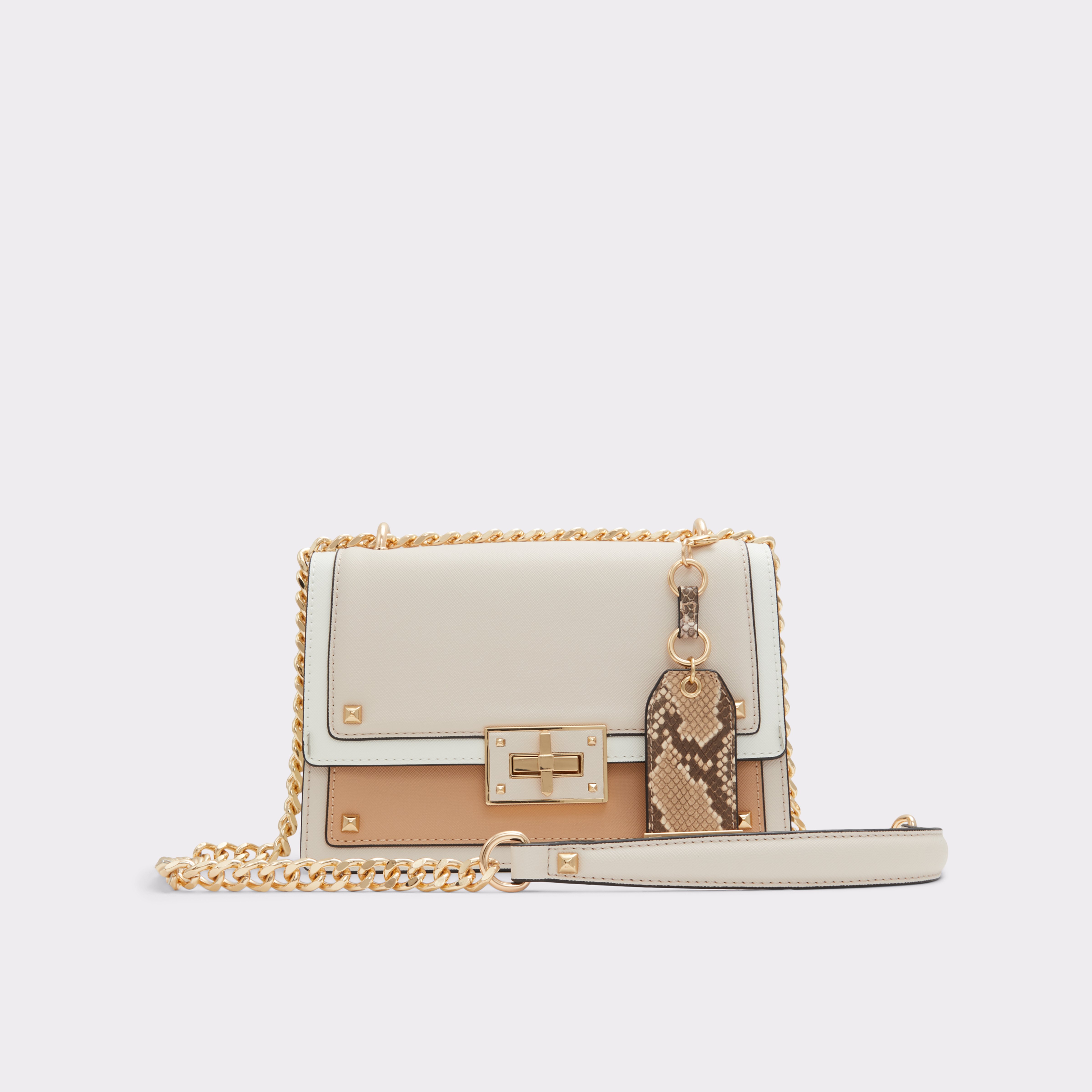 2way bag／beige TOD'S 2way Leather Embossed Satchel Crossbody Large Bag
