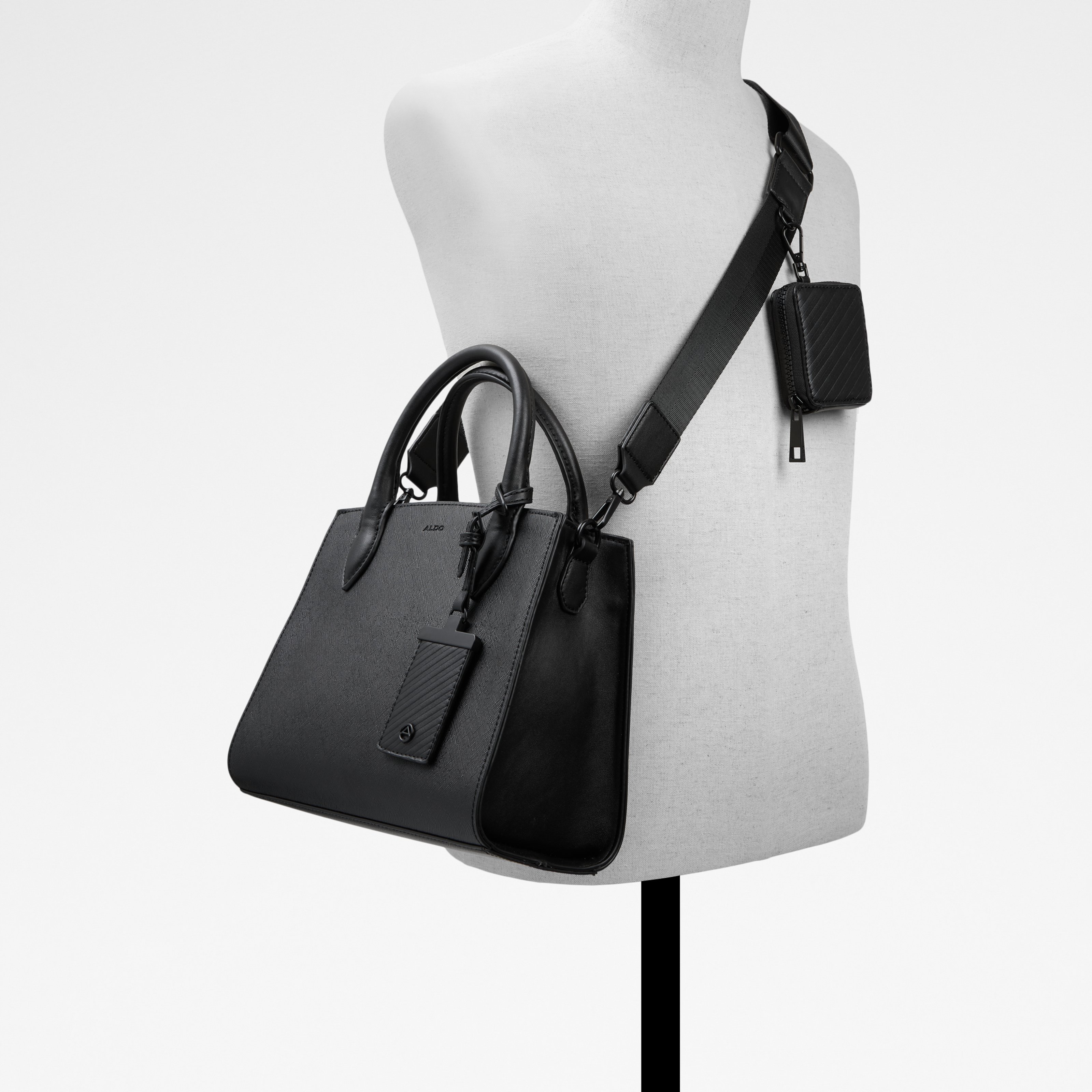 Cadoanad Black/Black Women's Tote & Satchel bags | ALDO US