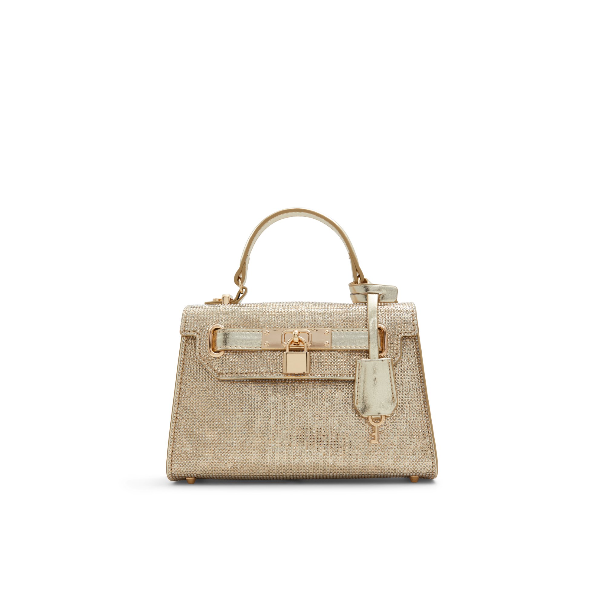 ALDO Caisynx - Women's Top Handle Handbag - Gold