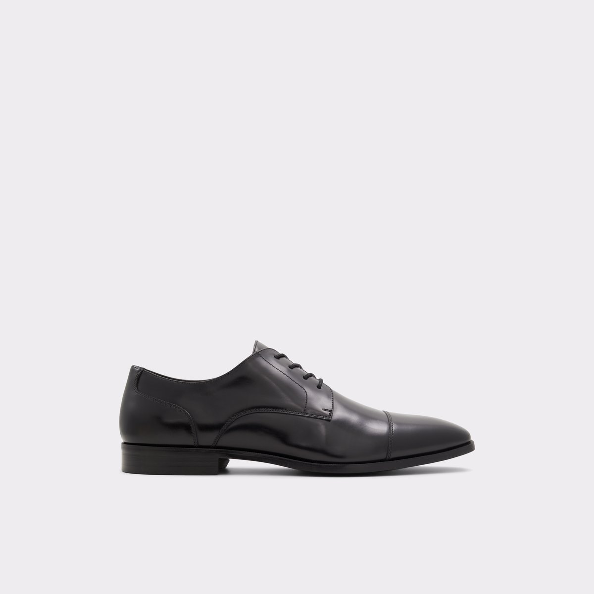 Callahan Black Leather Shiny Men's Dress Shoes | ALDO Canada
