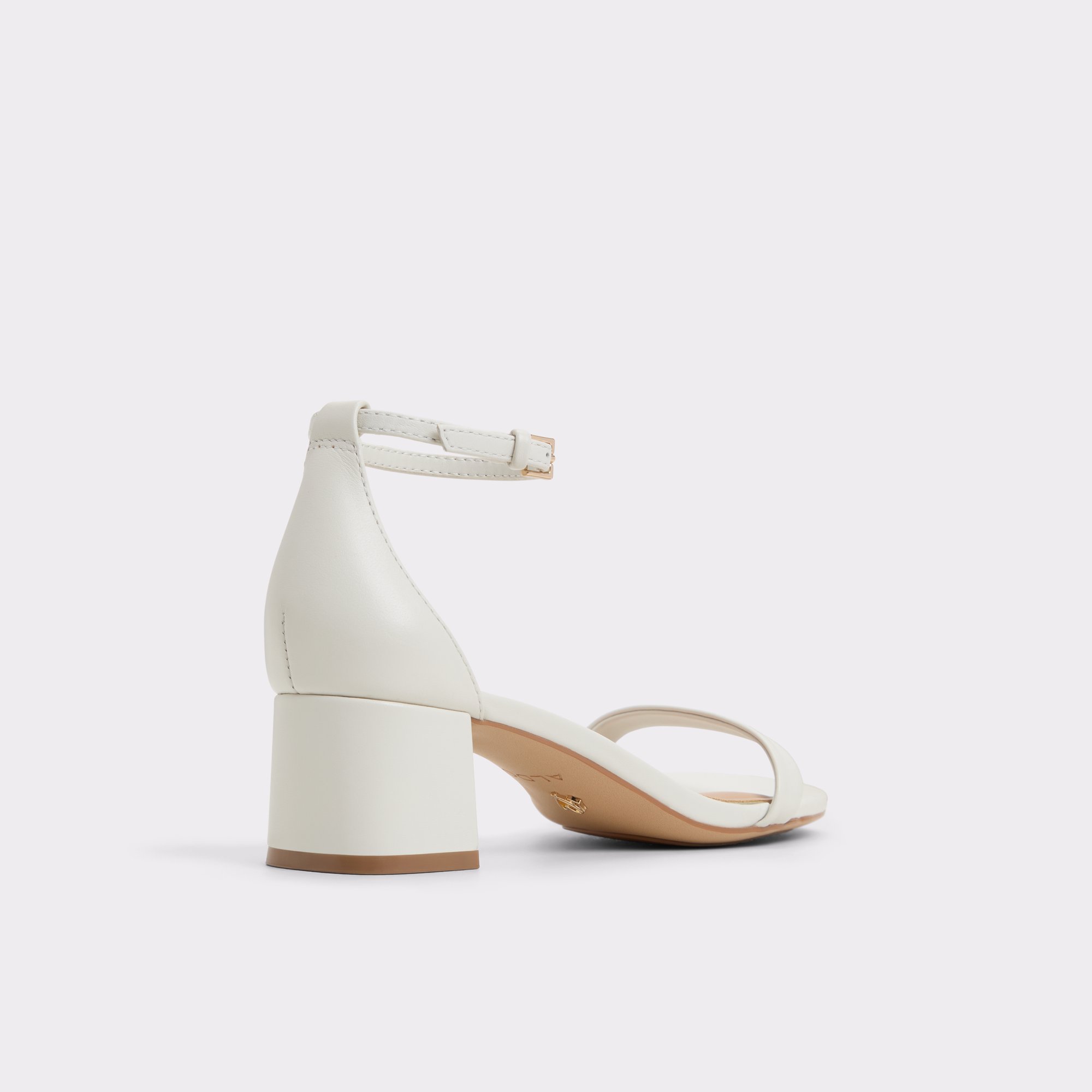 【ALDO】レザー☆Calliope☆ブロックヒール・アンクルストラップ Calliope White/Bone Women's Block heels | ALDO US