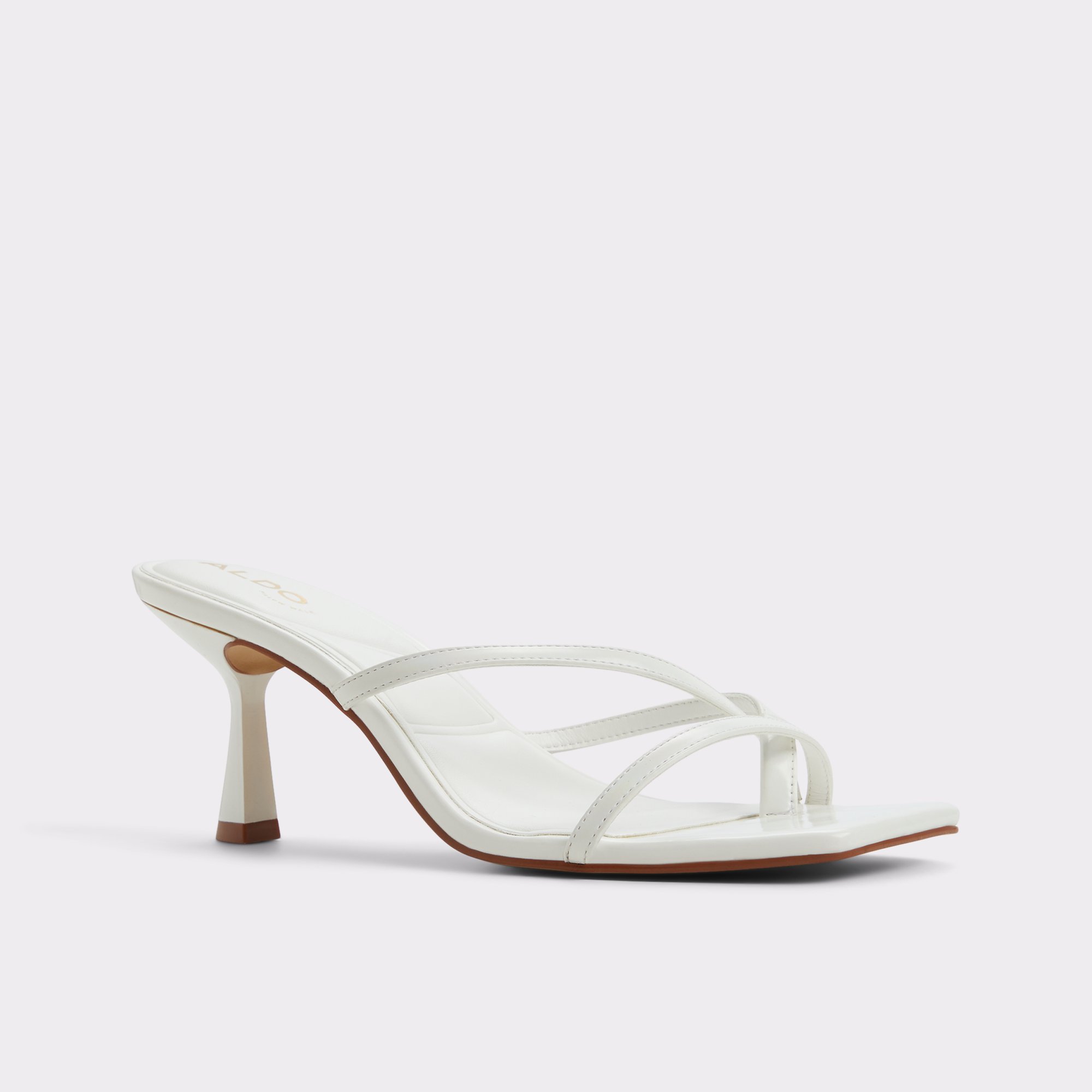 Calypsa Blanc Femmes Mules a talons | ALDO Canada