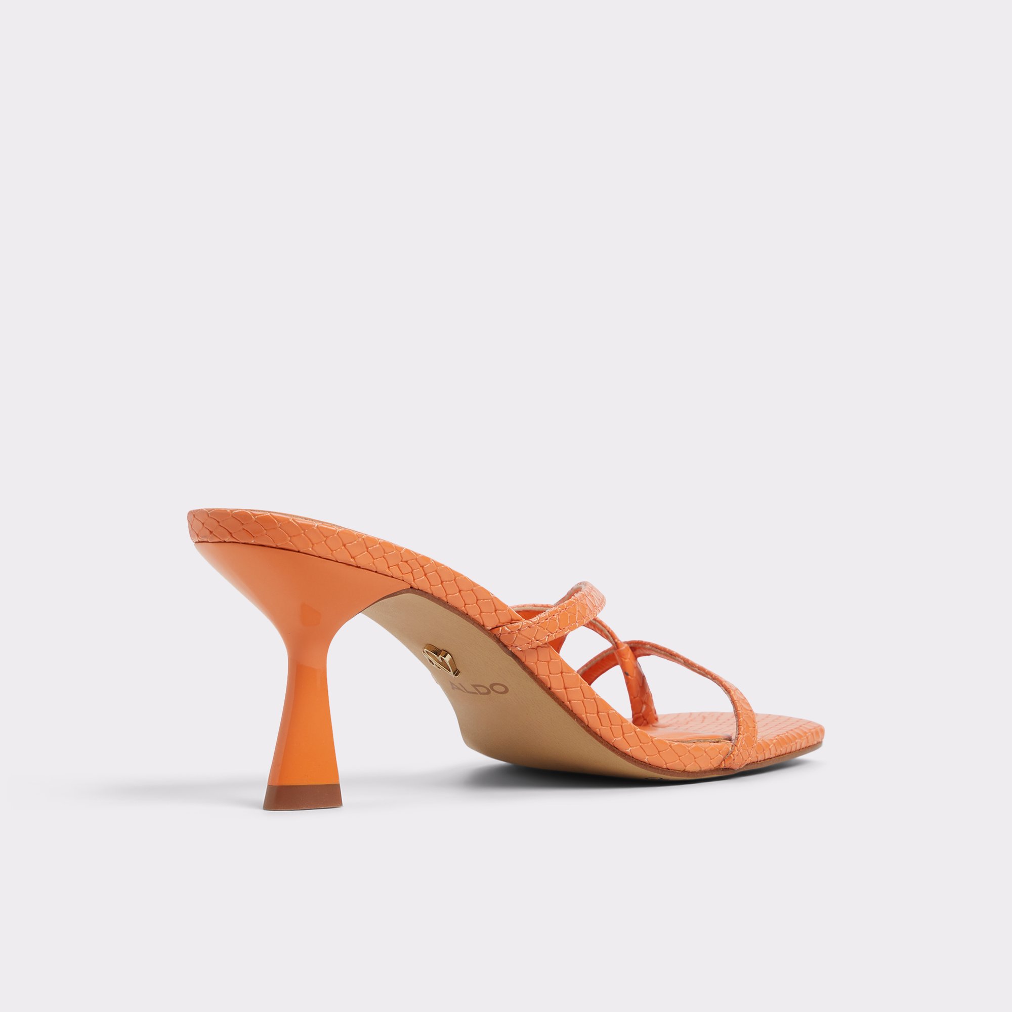 Calypsa Orange Moyen Femmes Mules a talons | ALDO Canada