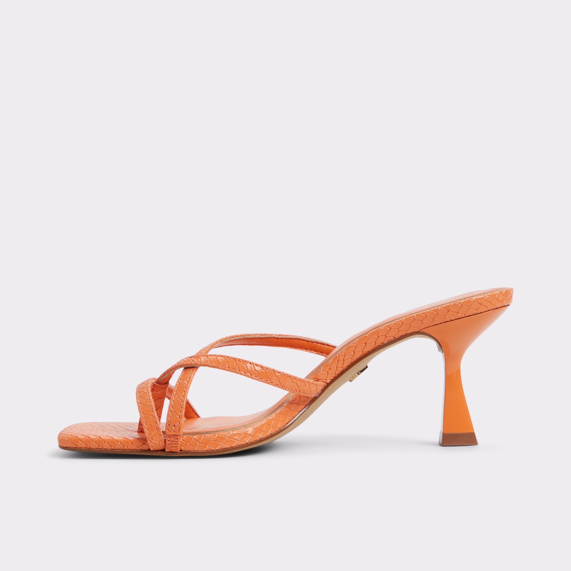 Calypsa Orange Moyen Femmes Mules a talons | ALDO Canada