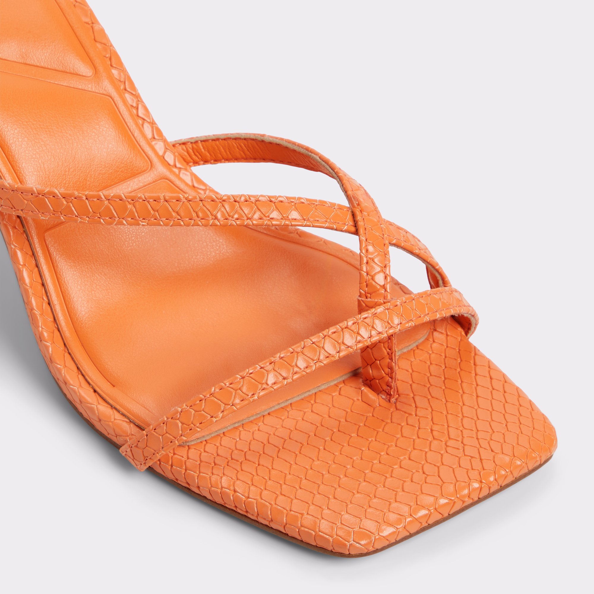 Calypsa Orange Moyen Femmes Mules a talons | ALDO Canada