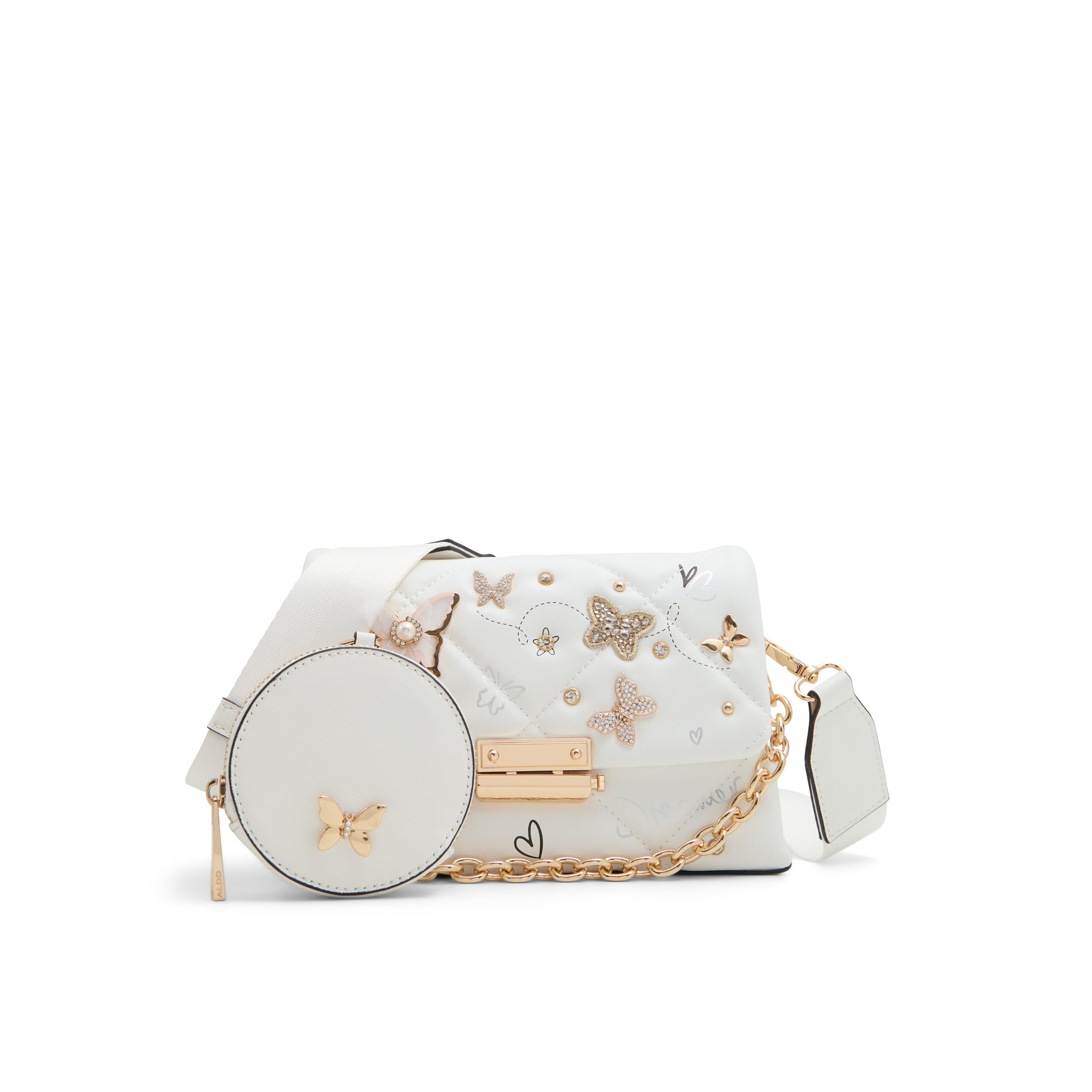 ALDO Camberlyyx - Women's Handbags Crossbody - White
